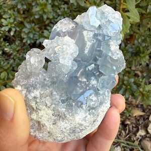 Madagascar Celestite Cluster: Grade A Geode