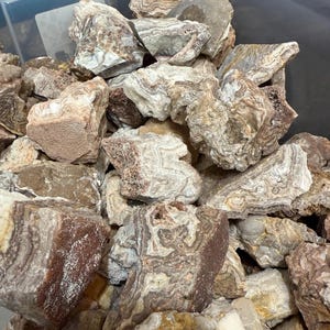 Bulk Raw Lace Agate: Rough Druzy Specimens