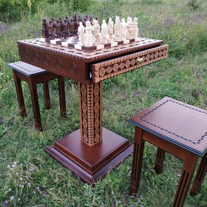 Silla de escritorio blanca Chess