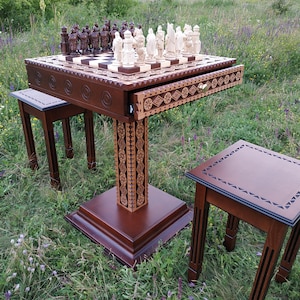 Silla de escritorio blanca Chess