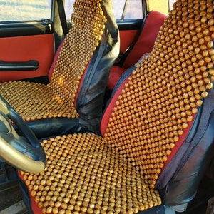 Beaded Car Seat Cover -  UK