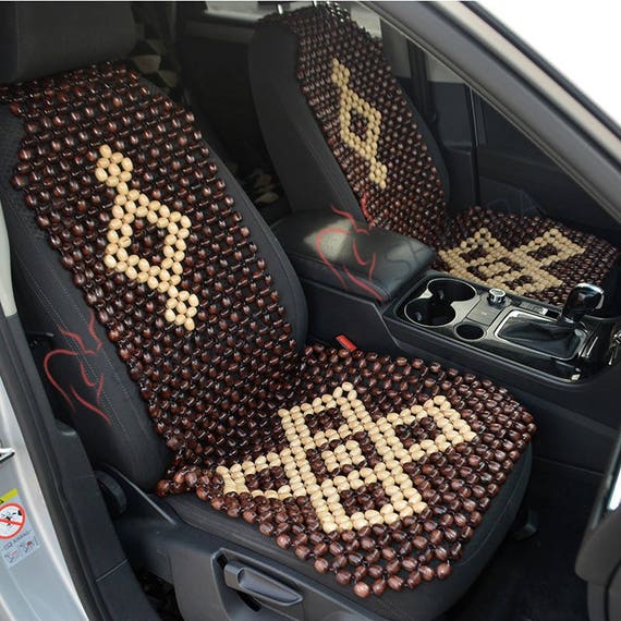 Car Seat Covers Massage Chair Beaded Wooden Case Homedics Truck Seat Covers  Wood Bead Cover Massage Chair Pad Back Chair Car Seat Protector -   Norway