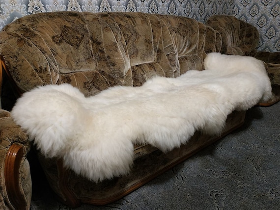 Sheepskin stool online cover