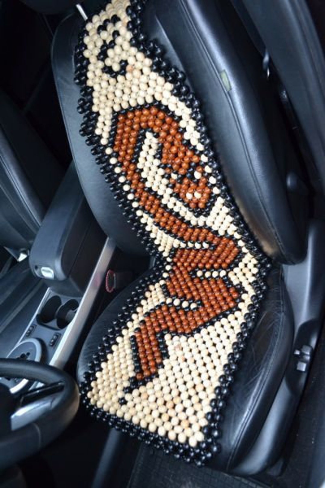 Beaded Car Seat Cover Snake Massager Seat Cover Cover for Car Seat,  Universal.size 127/49/36 Cm. Beautiful Gift for Husbant, Dad, Father 