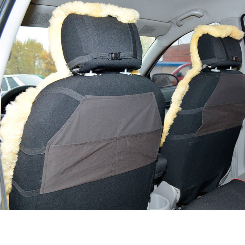 Sheepskin Car Seat Cover 45x22inch Universal Genuine Sheepskin Etsy