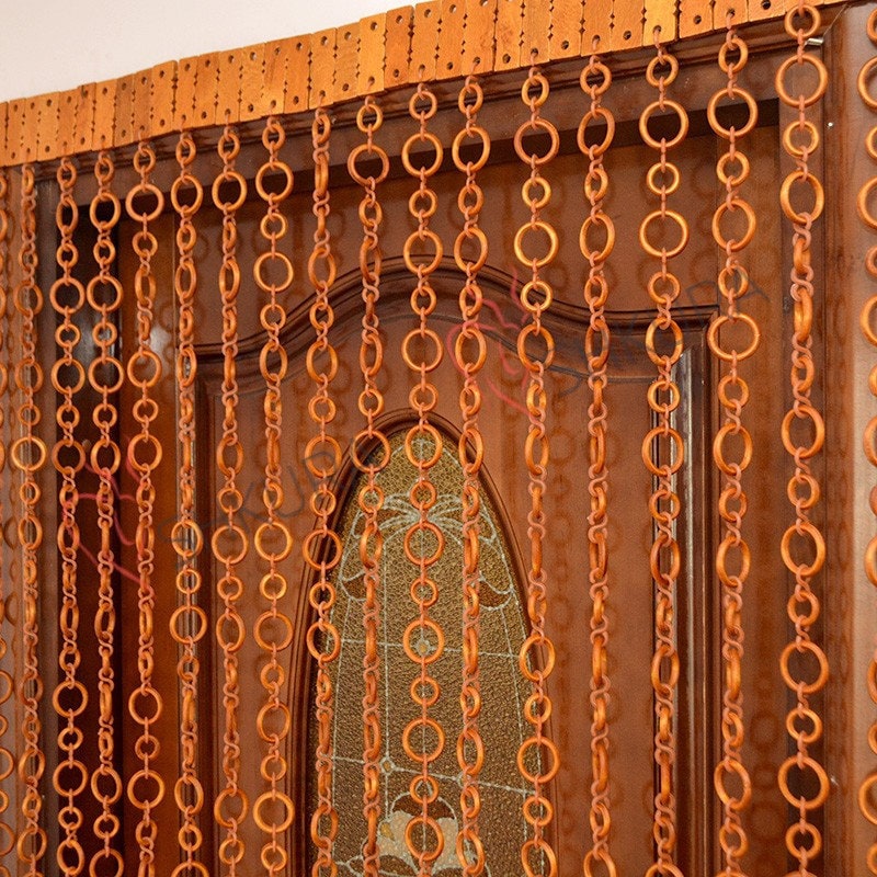 Door Curtain Door Beads Door Bead Curtain Decor Wood Blinds Door Beads Curtains Beaded Door Curtain Wood Bead Door Curtain Handmade Etsy