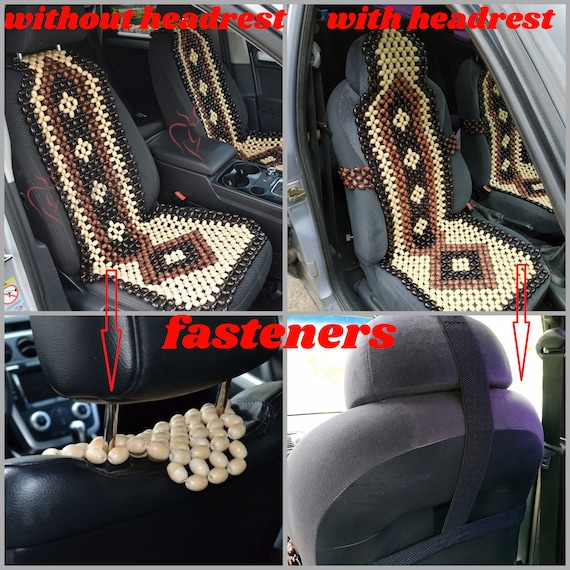Buy Wholesale Car Seat Covers 10 Pieces Wooden Beaded Cover Custom