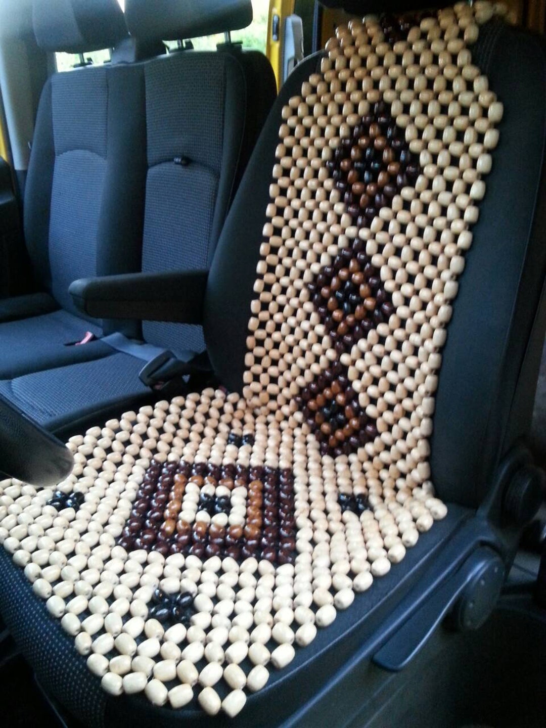 Wooden Bead Car Seat Covernull