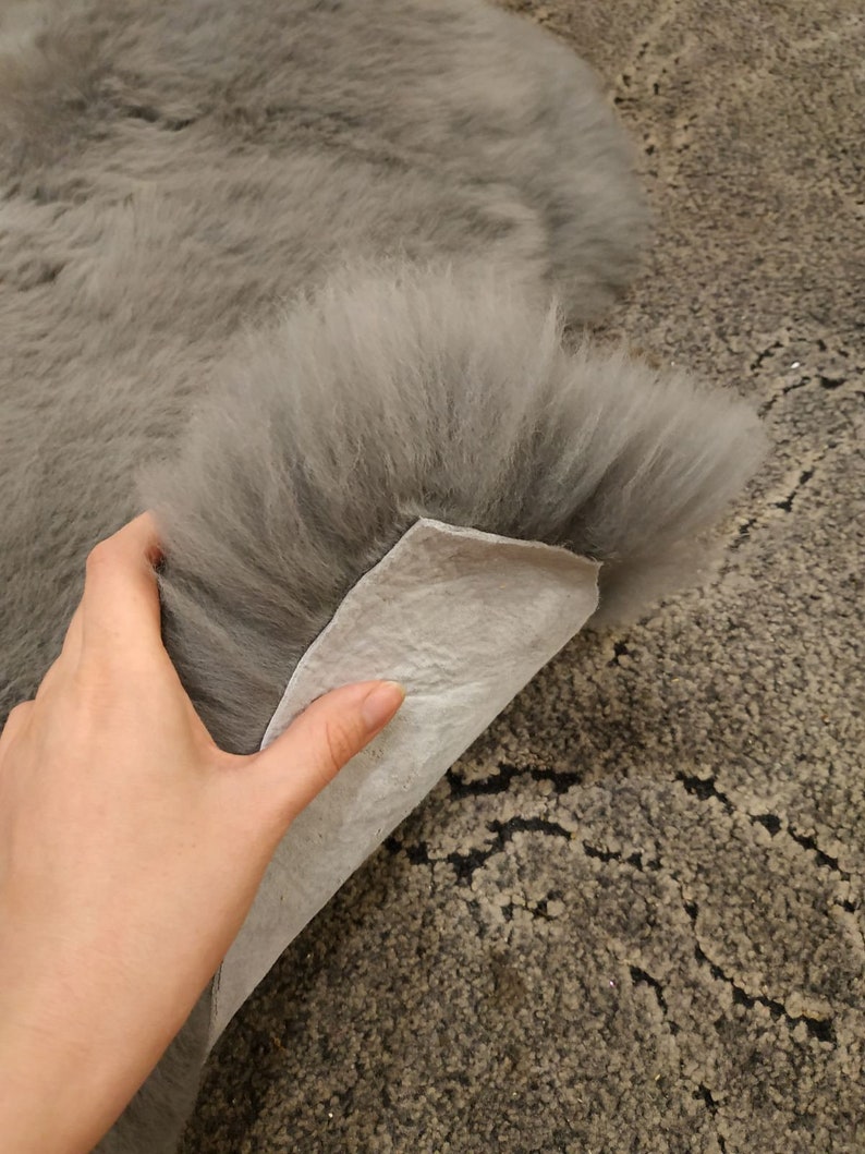 Office Chair Cover Genuine Sheepskin Seat Cape Universal Warm Etsy