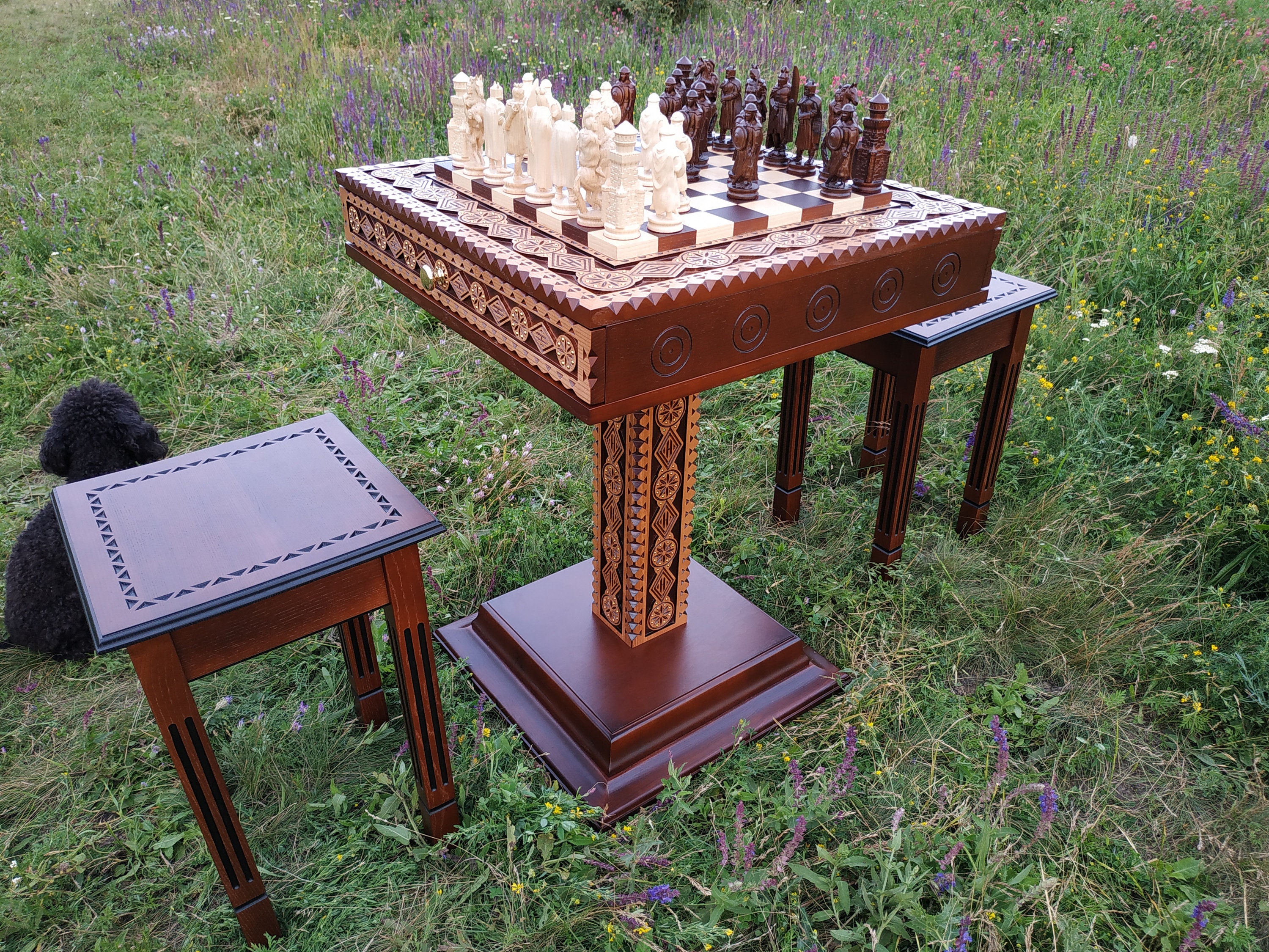 Chess Drinking Game Wood Board Professional Shogi Table Adult Retro Pieces  Chess Gift Xadrez Tabuleiro Jogo Getting Started