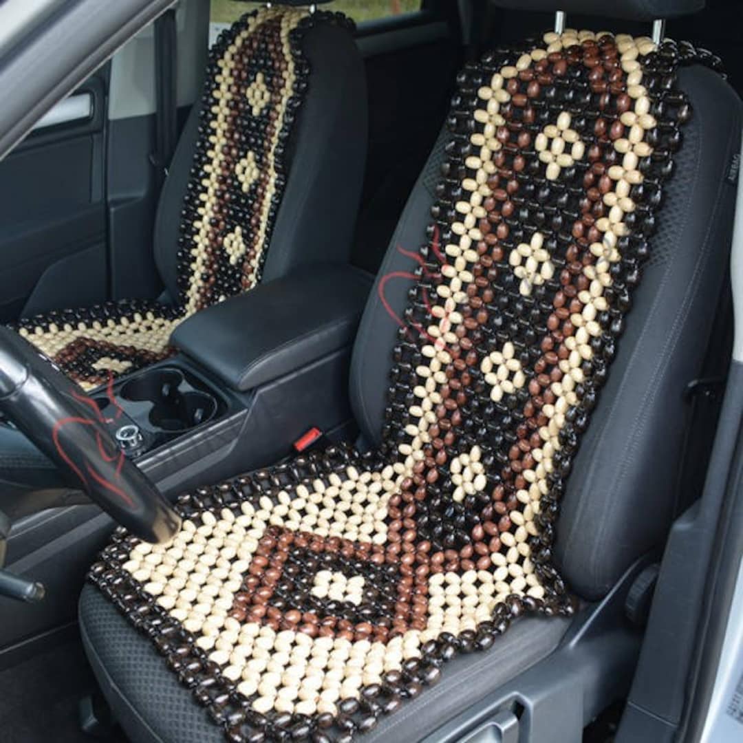Beaded Car Seat Covernull