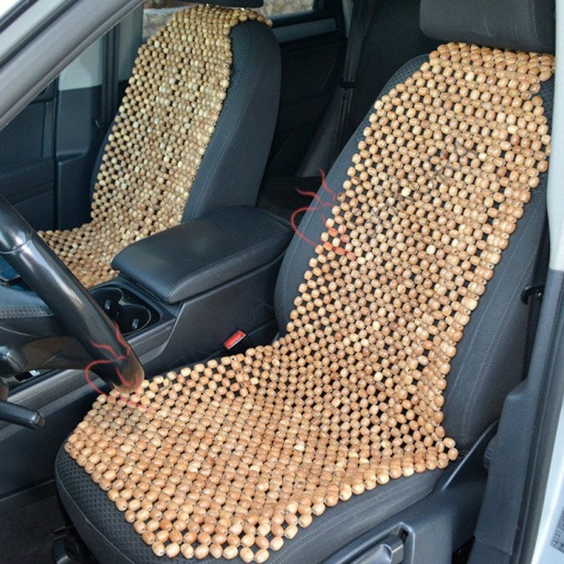 Wholesale Car Seat Covers 10 Pieces Wooden Beaded Cover Custom Etsy