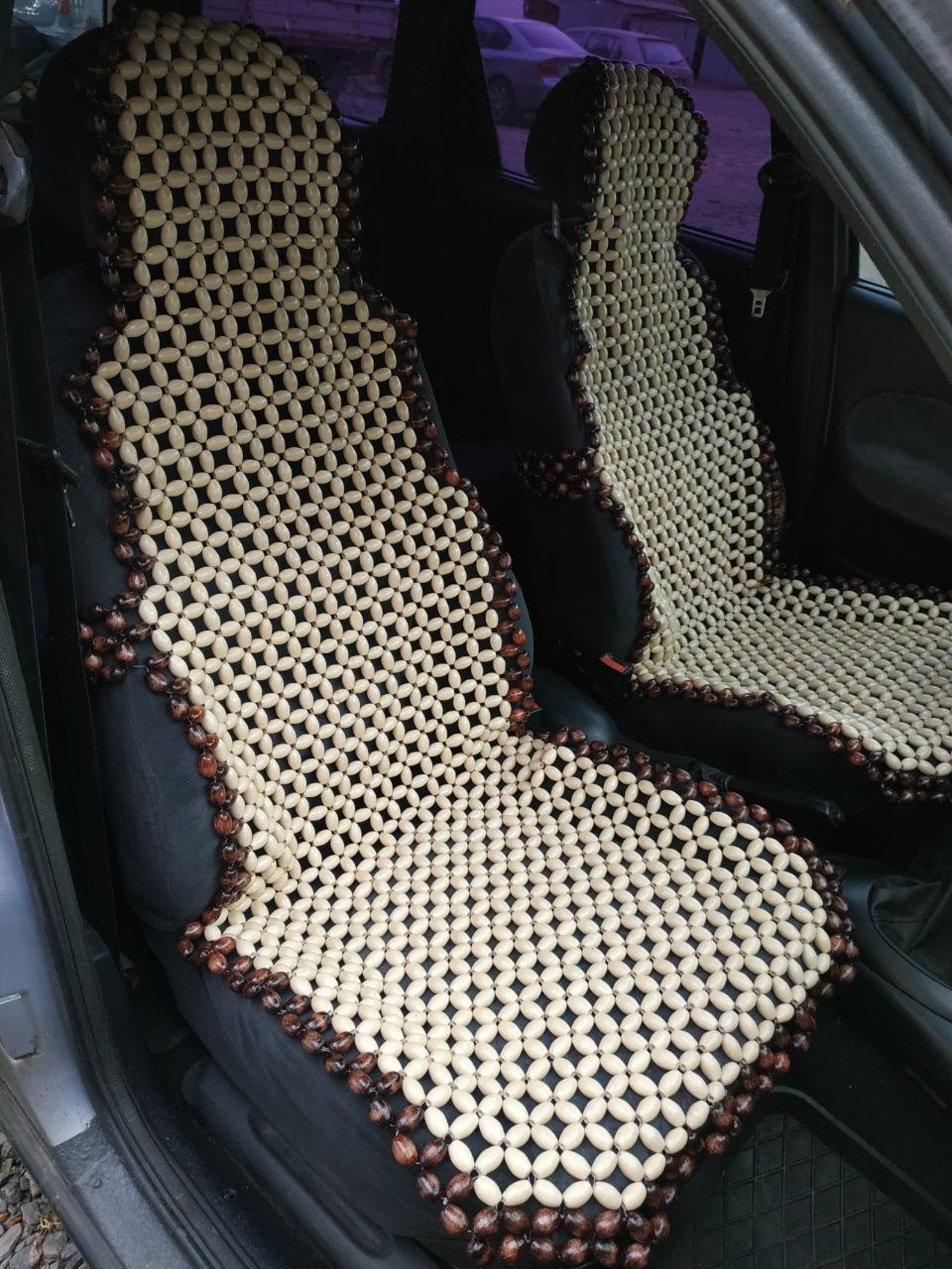 Beaded Car Seat Cover. Massager Seat Cover. Cover for Car Etsy