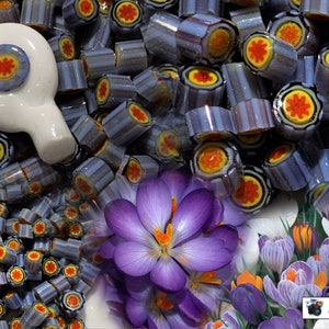 Crocus - COE104 Murrini Murrine Millefiore
