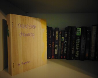 Rapunzel Wooden Book