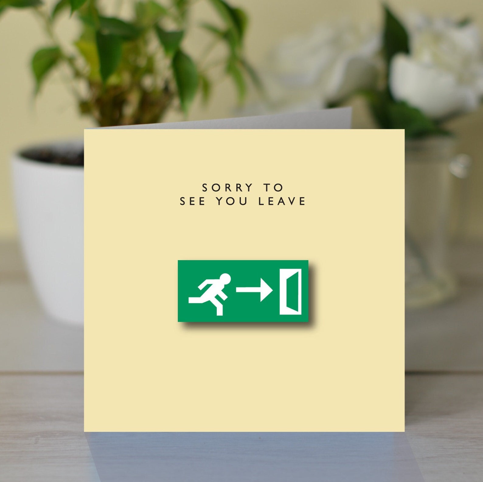 Sorry Your Leaving Card Sorry To See You Leave Funny Etsy Sorry Your Leaving Card Sorry To See You Leave Funny Etsy