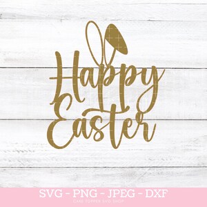Frohe Ostern SVG Cake Topper SVG Ostern Party Dekoration