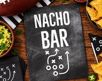 Locker Room Sign-Football Party Signs -Digital Download