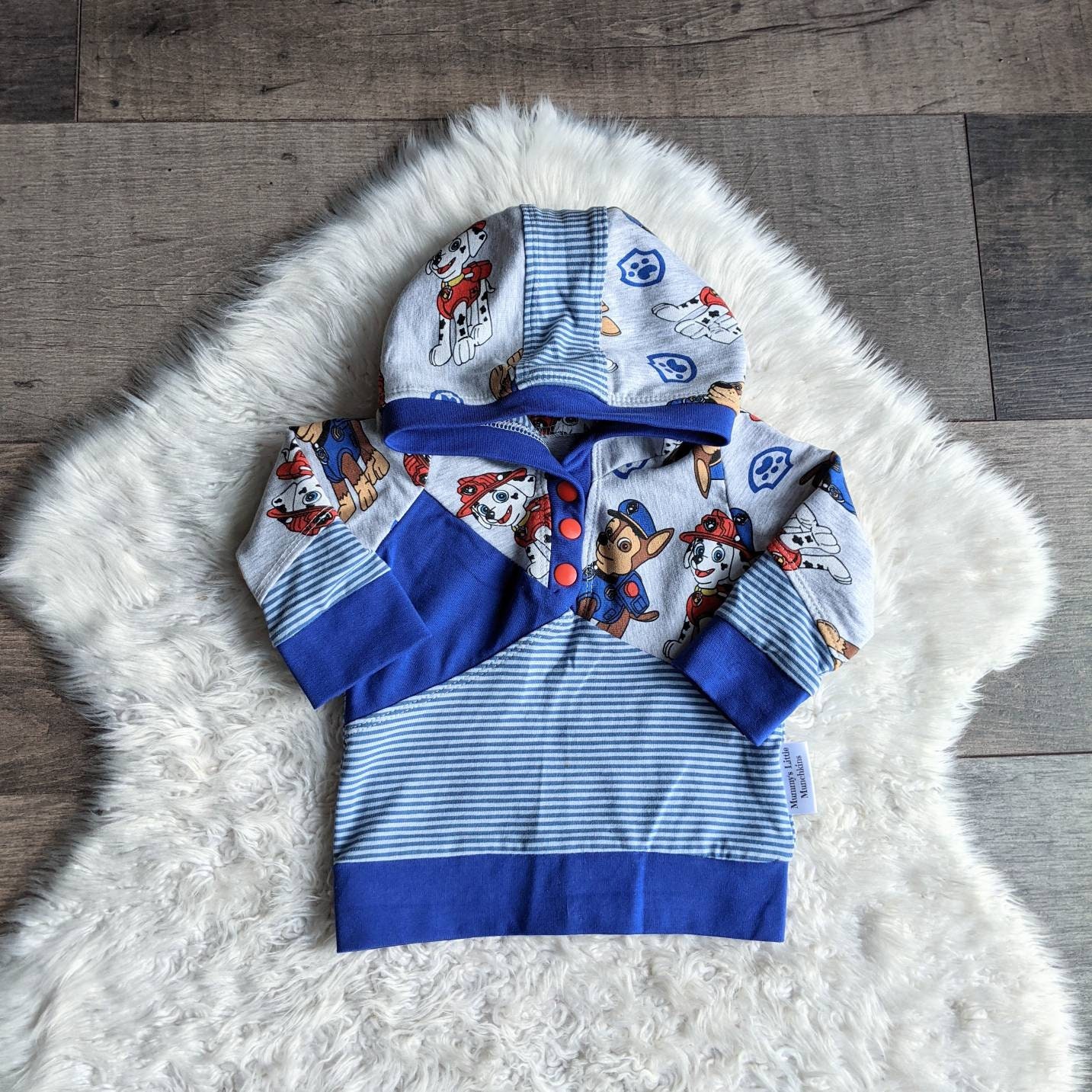 Handmade Baby Boys Hoody 69 Months Children's Clothes Etsy