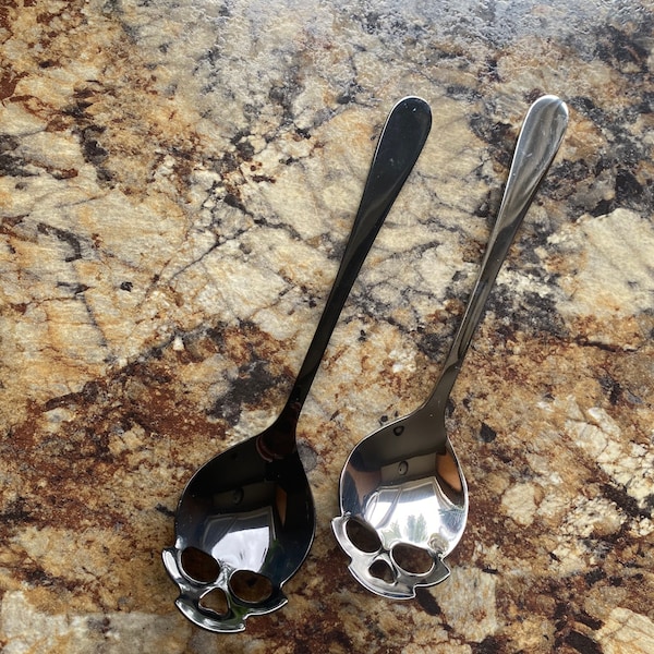 Skull Tea Spoon - witchy aesthetic - Halloween