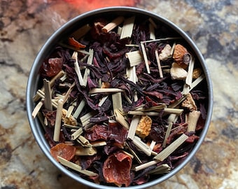 Citrus Hibiscus Herbal Tea - caffeine free