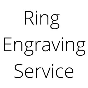 Ring Engraving Service