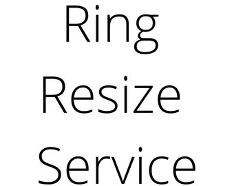 Ring Resize Service