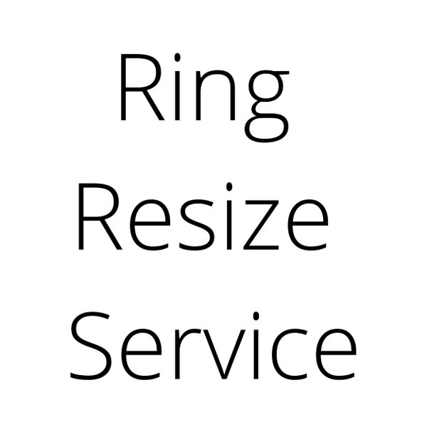 Ring Resize Service