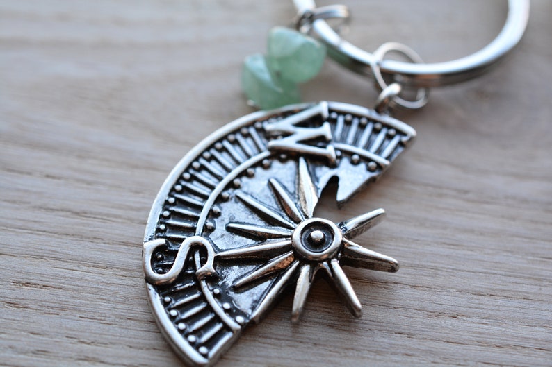 Compass Keychain Set BFF Keychain Gift for Best Friend BFF Etsy