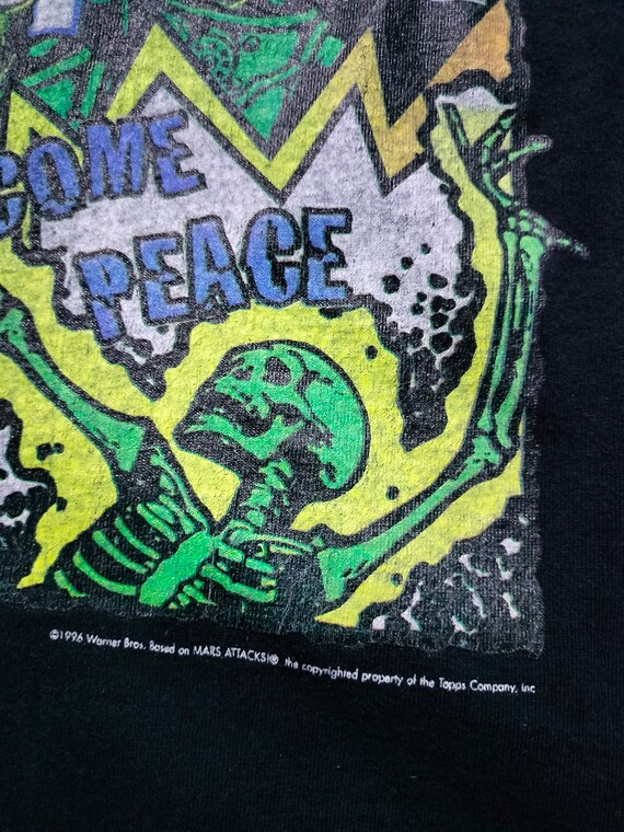 Vintage 90s MARS ATTACKS Movie Tshirt - Etsy