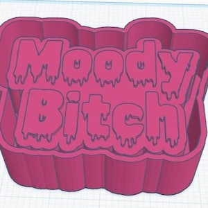 Moody 3D STL File For Mold Housing, STL, Digital