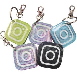 NFC Tag Keychain, Digital Business Card, IG Keychain, Smart Tag Keychain