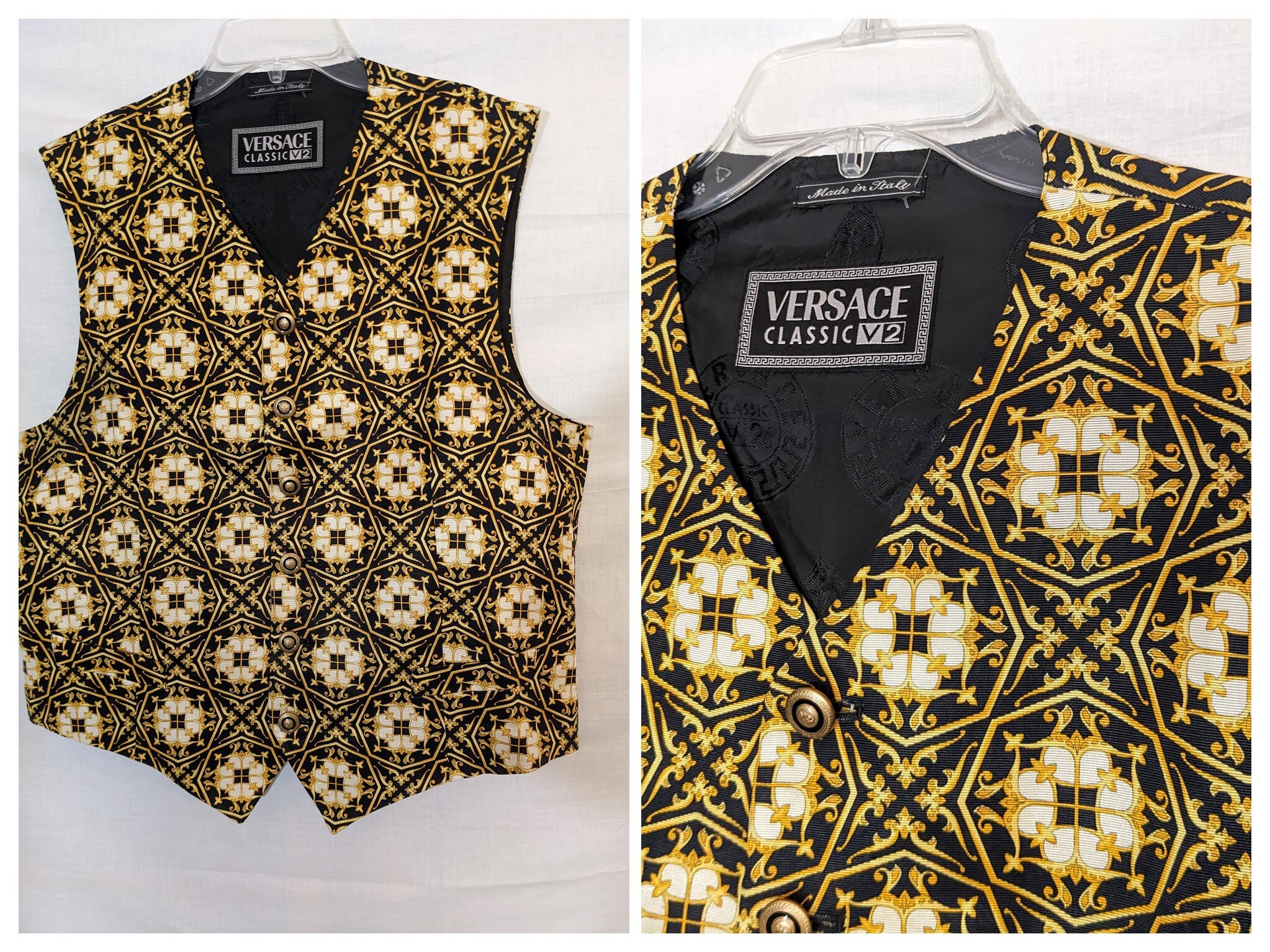 versace classic v2 vest