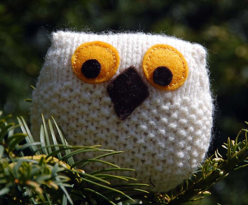 knitted owl