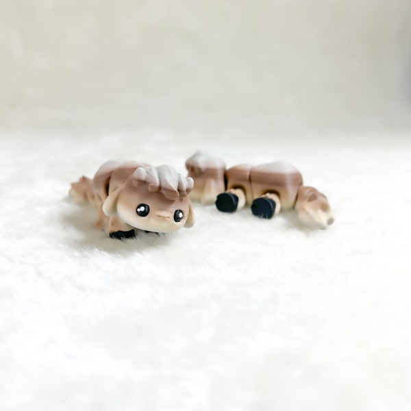 Highland Cow | Mini Desk Buddies, 3d Printed Toys, Desk Animals, Cute Animals, Desk Decor, Farm Animals