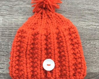 2 Beginners Very Simple pdf Knitting Patterns - Chunky Hats