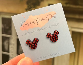 Mickey Mouse geïnspireerde oorbellen