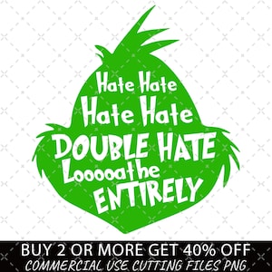 The Grinch Bundle, Grinch Clipart Files, Grinch Christmas Svg, Files for Cricut & Silhouette Digital File