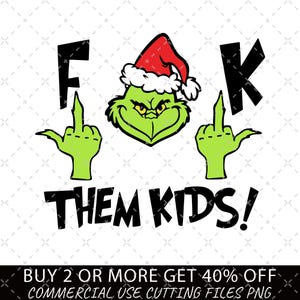 The Grinch Bundle, Grinch Clipart Files, Grinch Christmas Svg, Files for Cricut & Silhouette Digital File