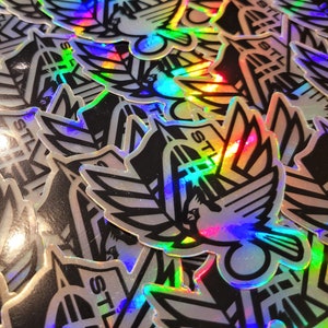 STL Sport Logo Holographic Sticker