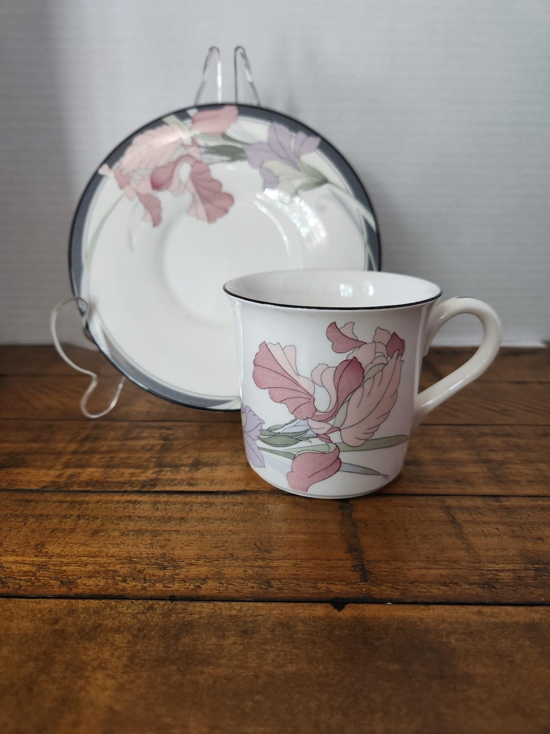 Noritake NEW DECADE まとめ売り New Decade Noritake Flat Cup and Saucer Set - Etsy