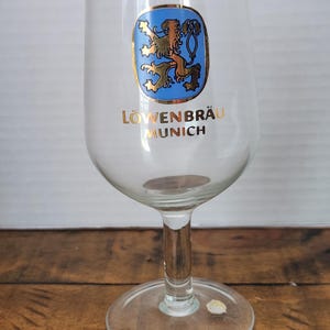 Lowenbrau Munich Beer Glass