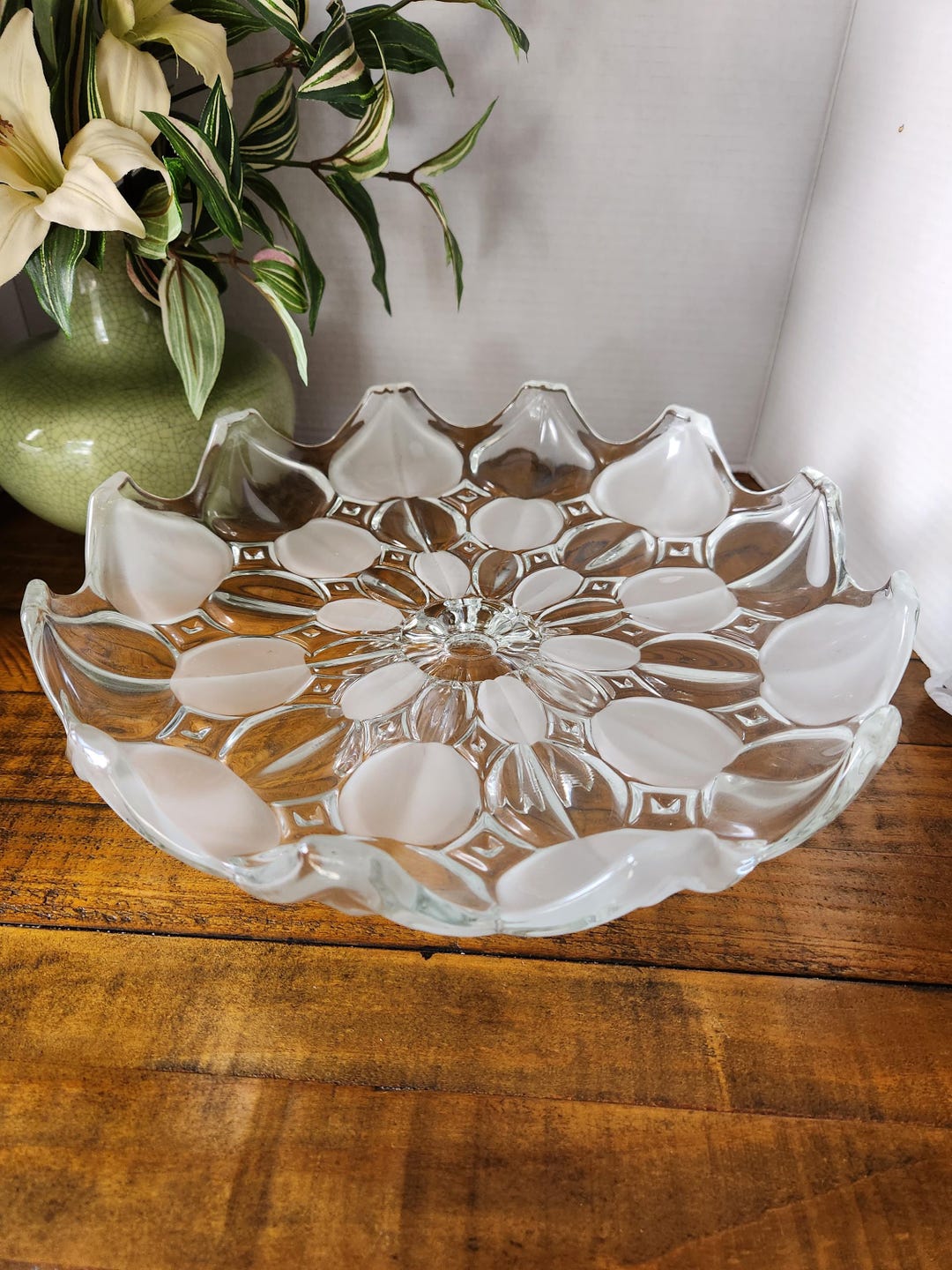 Princess House Cake Plate