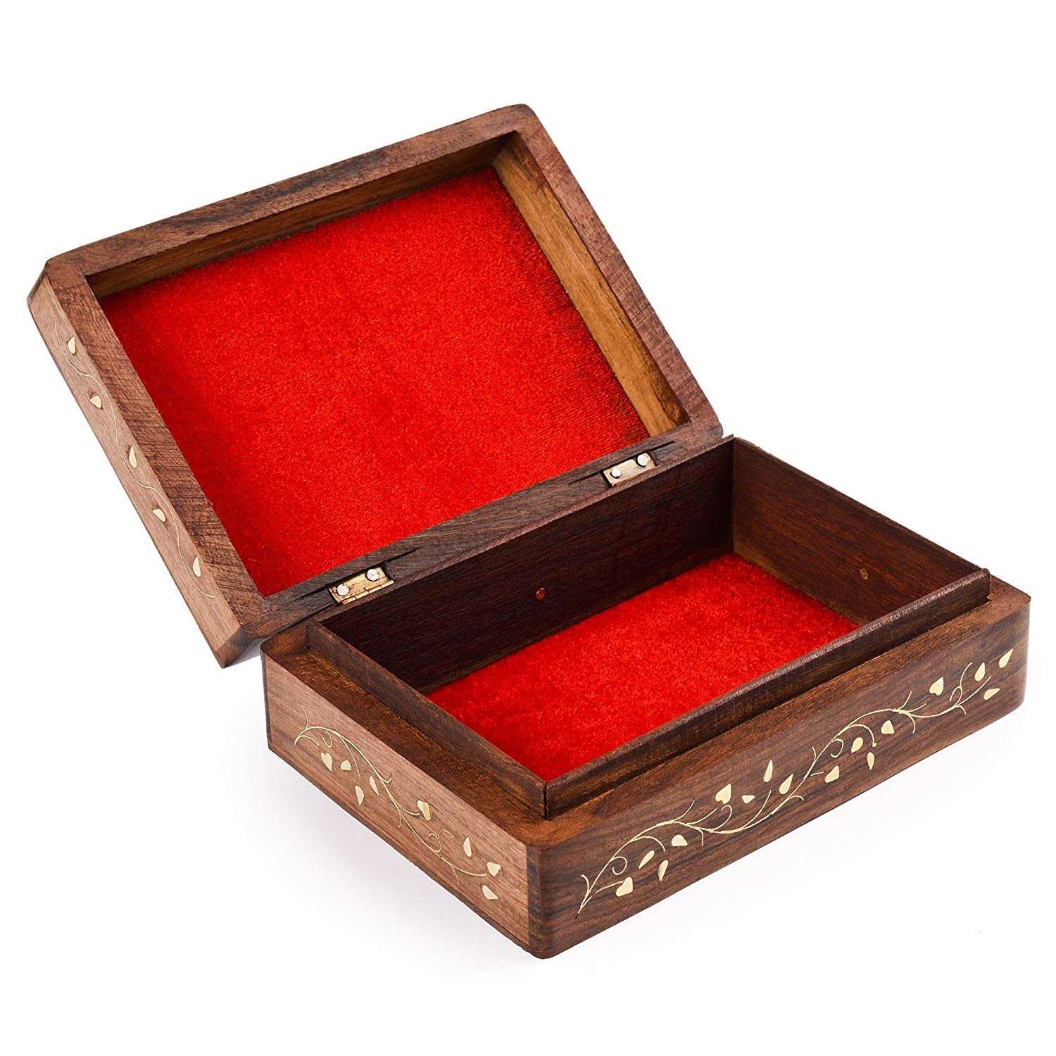 Indian Handmade Wood Jewelry Box Organizer Decorative Etsy