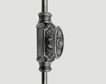 Antique pewter Dalston 6 feet Window Iron Cremone Bolt | Antique pewter, Classic Style  Window Hardware | Elegance & Modern Design