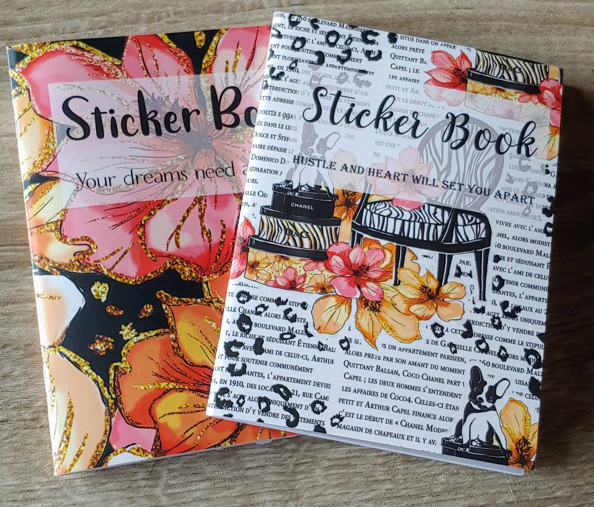 REUSABLE Sticker Book 5x7 Sticker Album Planner Stickers Etsy Canada