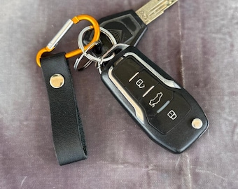 car key fob holder door key fob holder with carabiner hanger loop