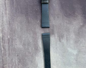 Genuine  Saffiano Leather Watch Strap band  20mm