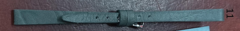 Genuine Leather Handmade Watch Strap Band 6mm, 8mm, 12mm,14mm image 3
