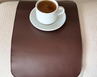 Leather Armrest Cover, Furniture Protector, Sofa Love Seat Furniture Arm Head Rest